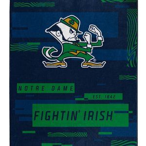 Notre Dame Fighting Irish Blanket - 60x80 In. - Plush Fleece Throw - Warm & Soft